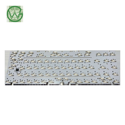 FCC Custom Keyboard PCB 0.1mm Linienbreite Grüne Lötmaske